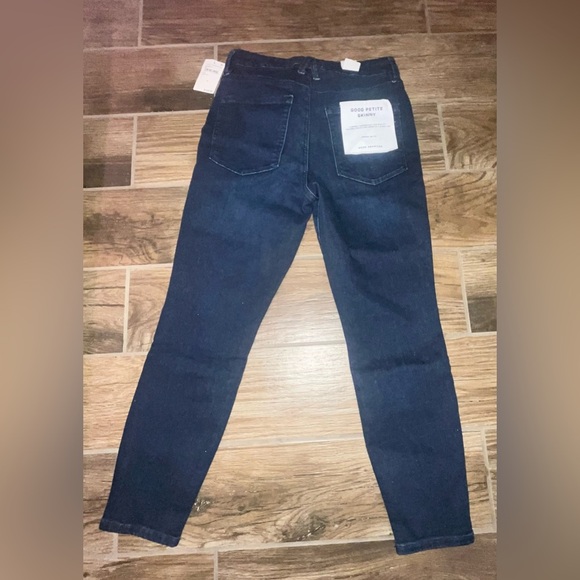 NWT Good American Good Petite skinny jeans - Picture 2 of 4
